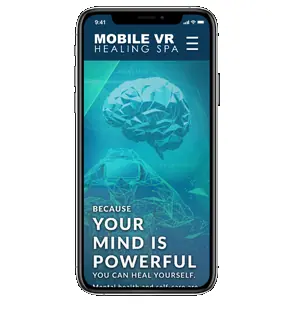 Mobile VR Healing Spa App - UX Case Study w/ Figma Prototype