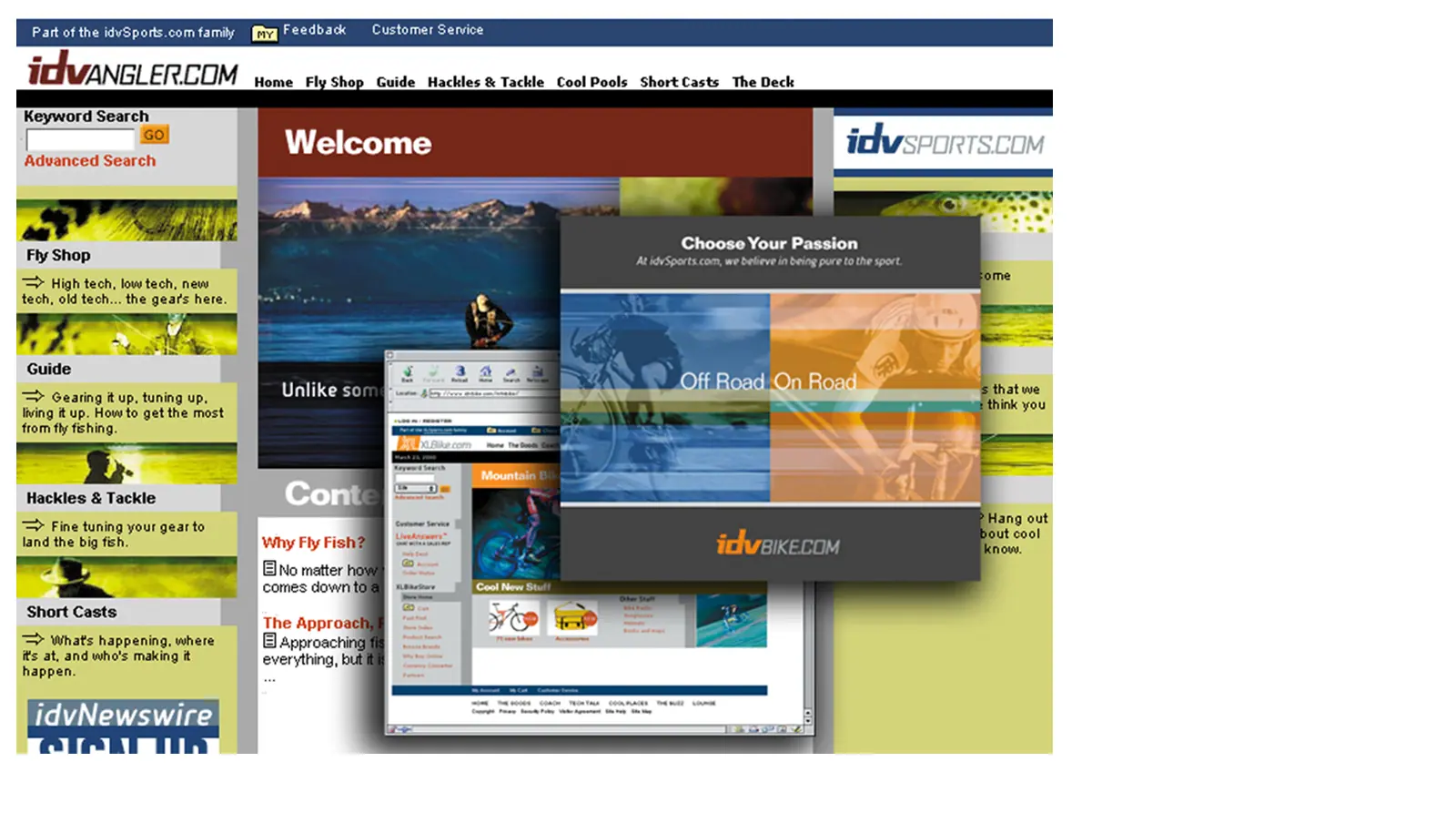 IDV Sports.com Website