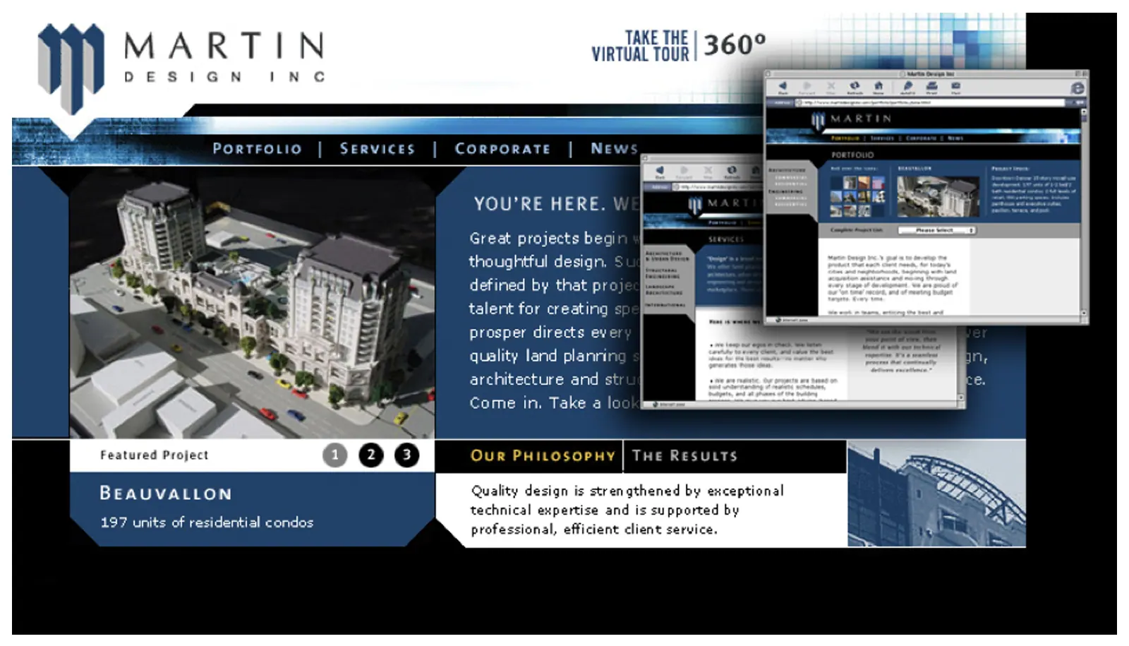 Martin Design Inc Website