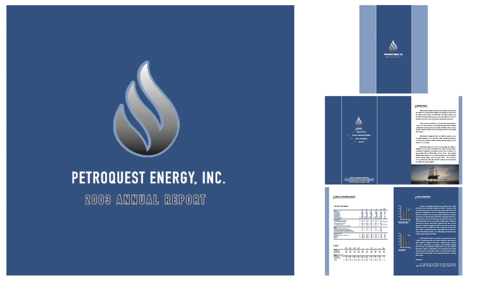 Petroquest Annual Report Design