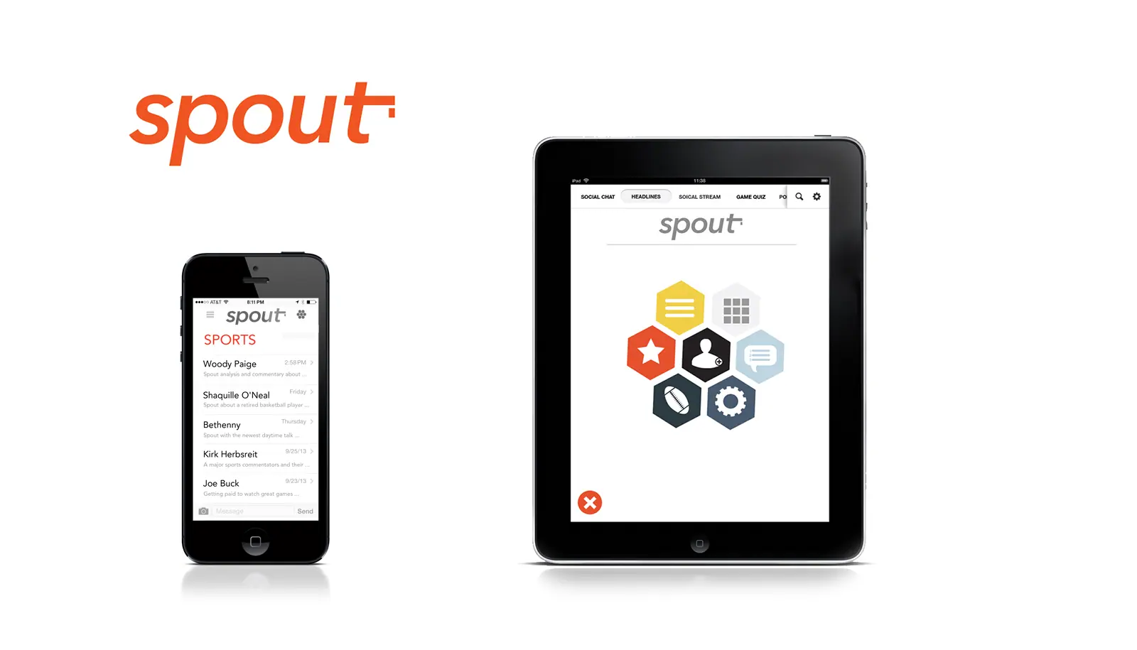 Spout Logo and App Design