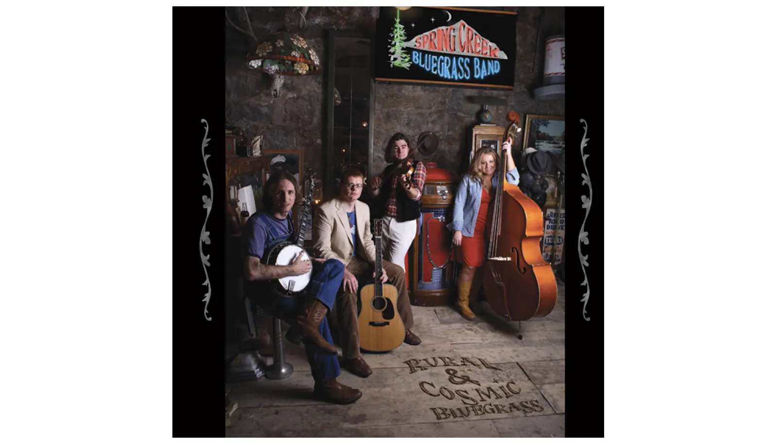 Spring Creek Bluegrass Band CD Packaging Design